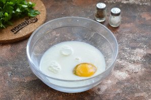 Блины с рыбным фаршем Блины с рыбным фаршем