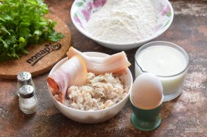 Блины с рыбным фаршем Блины с рыбным фаршем