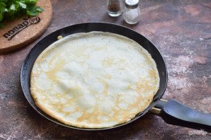 Блины с рыбным фаршем Блины с рыбным фаршем