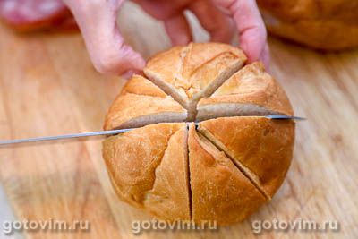 Булочки, фаршированные сыром и колбасой Булочки, фаршированные сыром и колбасой