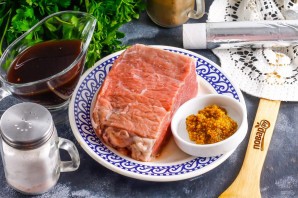 Буженина из говядины в фольге