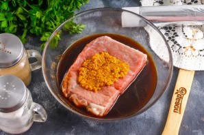 Буженина из говядины в фольге