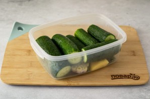 Быстрые малосольные огурчики Быстрые малосольные огурчики