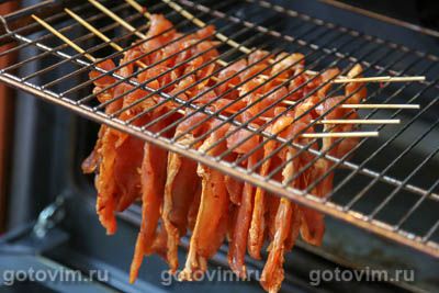 Джерки из свинины с чили и паприкой Джерки из свинины с чили и паприкой