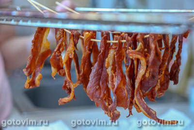 Джерки из свинины с чили и паприкой Джерки из свинины с чили и паприкой