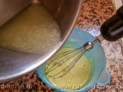 Французский песочный пирог с заварным лимонным кремом (tarte au citron)