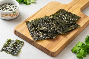 Хрустящая морская капуста Хрустящая морская капуста