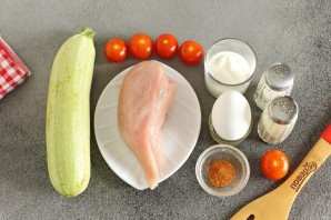 Кабачки с фаршем ПП