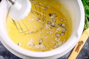 Капкейки с черной смородиной