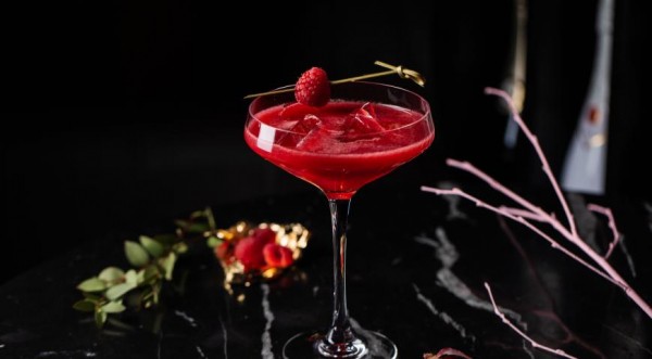 Коктейль «Личи с малиной тини», пошаговый рецепт с фото