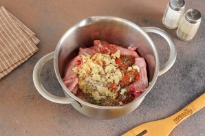 Кролик в собственном соку