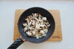 Курица с грибами в соусе терияки