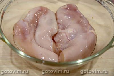 Куриное филе, запечённое в сливках Куриное филе, запечённое в сливках