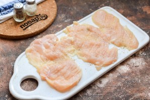 Куриные рулетики в кляре