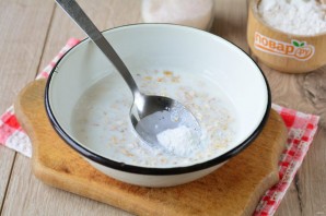 Маффины с овсяными хлопьями и яблоками