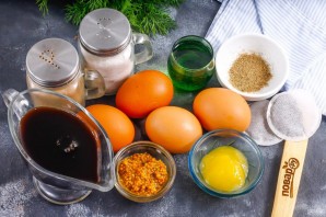 Маринованные яйца по-китайски