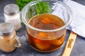 Маринованные яйца по-китайски