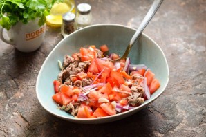 Мексиканский салат с говядиной Мексиканский салат с говядиной