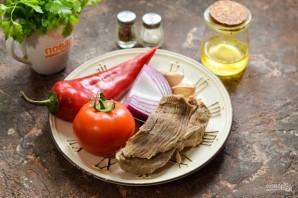 Мексиканский салат с говядиной Мексиканский салат с говядиной