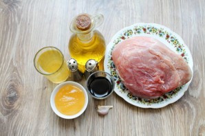 Мясо с бальзамическим соусом