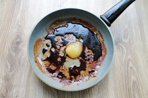 Мясо с бальзамическим соусом