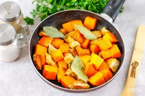 Мясо с тыквой