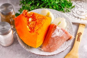 Мясо с тыквой