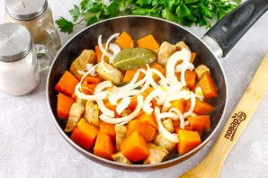 Мясо с тыквой