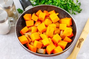 Мясо с тыквой