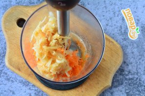 Морковно-яблочное суфле