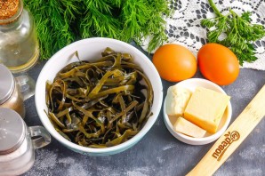 Морская капуста в духовке