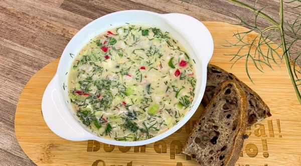 Окрошка классическая на квасе, пошаговый рецепт с фото Окрошка классическая на квасе, пошаговый рецепт с фото