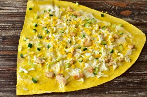 Рулет из лаваша с курицей и огурцами Рулет из лаваша с курицей и огурцами