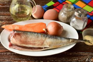 Рулет из скумбрии с яйцом Рулет из скумбрии с яйцом