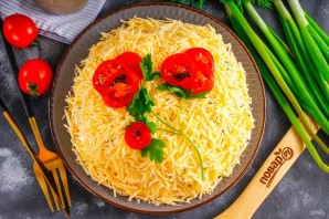 Салат "Красный мак"