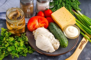 Салат "Красный мак"