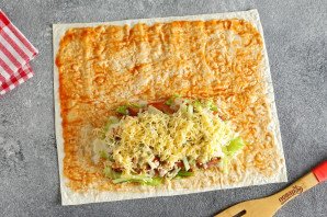 Сэндвич ролл с курицей