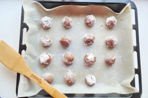 Шоколадное печенье "Трещинки"