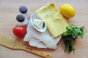 Судак запеченный в лаваше