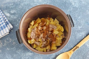 Суп из кролика в мультиварке