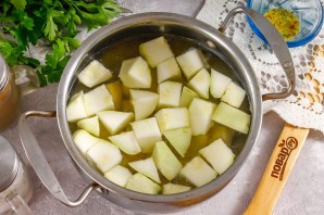 Суп из патиссонов