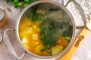 Суп из патиссонов