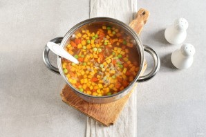 Суп с кускусом