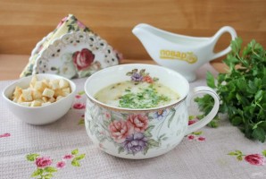 Сырный швейцарский суп