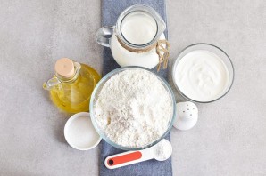 Толстые оладьи