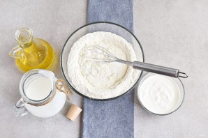 Толстые оладьи