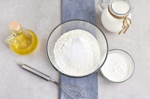 Толстые оладьи