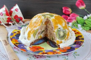 Торт "Фруктовая горка"