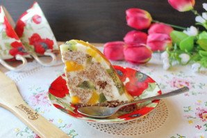 Торт "Фруктовая горка"