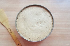 Торт со сливками и ананасами